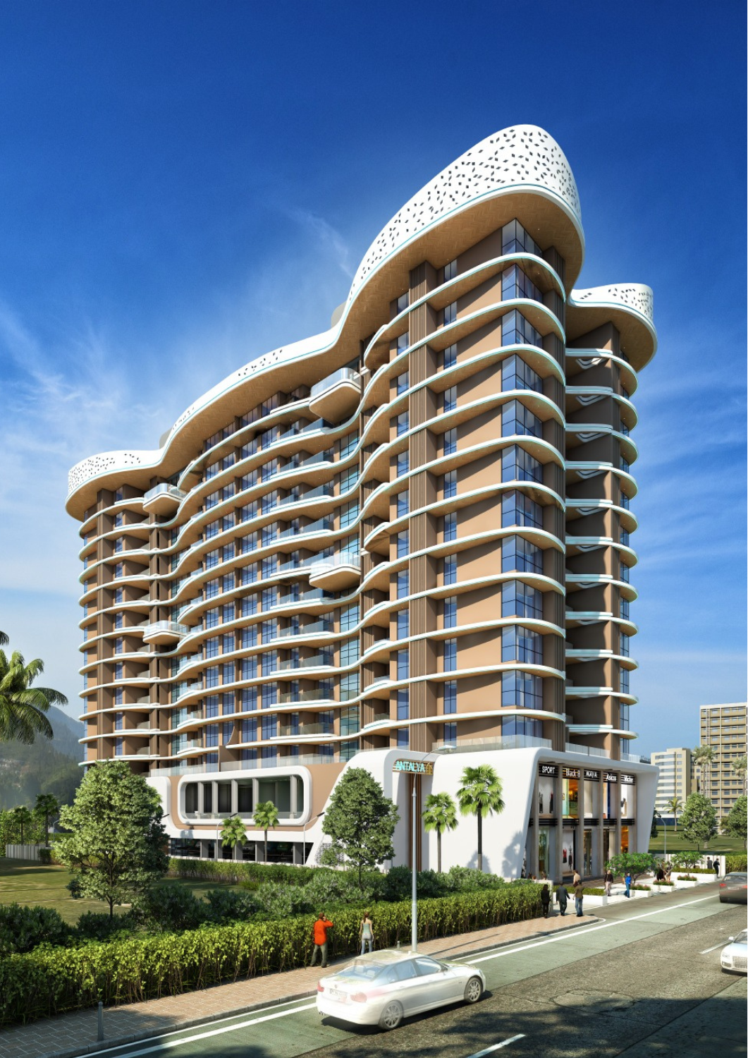 Antalya residential tower